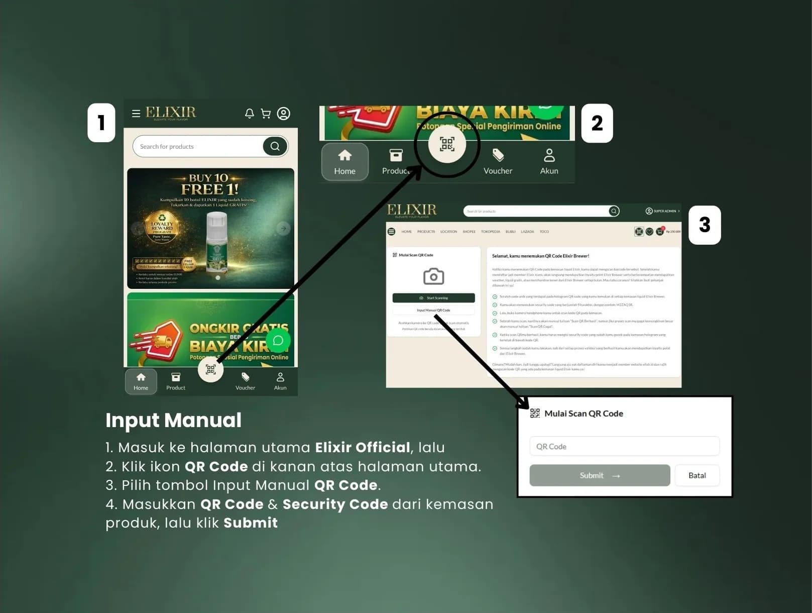 How to Redeem Point ELIXIR
